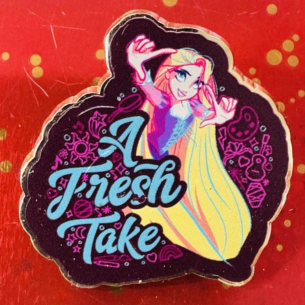Disney Pins Princess Starter Lanyard Rapunzel A Fresh Take Pin Tangled Pins 2022
